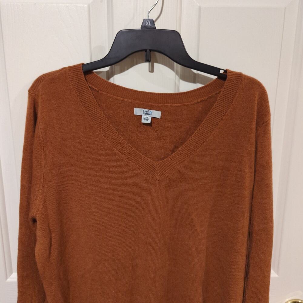 Croft & Barrow Extra Soft Sweater, Rust, Nwot, Xxl - image 2